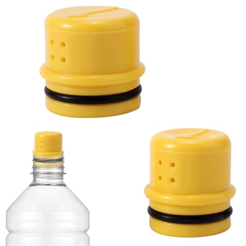 2stk Tragbares Bidet, 2 Größen Tragbare Reisebidets Kunststoff Praktische Kompakte Wassersprüher Geeignet zum Wandern Reisen Camping (Gelb)