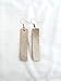Rose Gold Earrings/Metallic Leather Earrings/FREE SHIPPING/Joanna Gaines/Lightweight/Minimal/Simple Bar/Medium / 2"x.5"/ Hypoallergenic