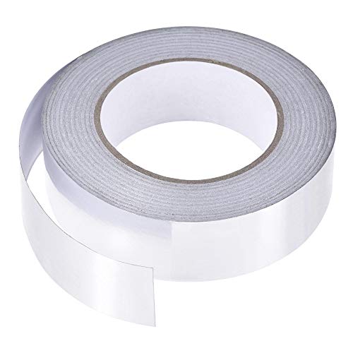 Image of uxcell Aluminum Foil Tape, 35mmx50m Self-adhesive Waterproof High Temperature Sealing Tapes for HVAC Duct Pipe Insulation