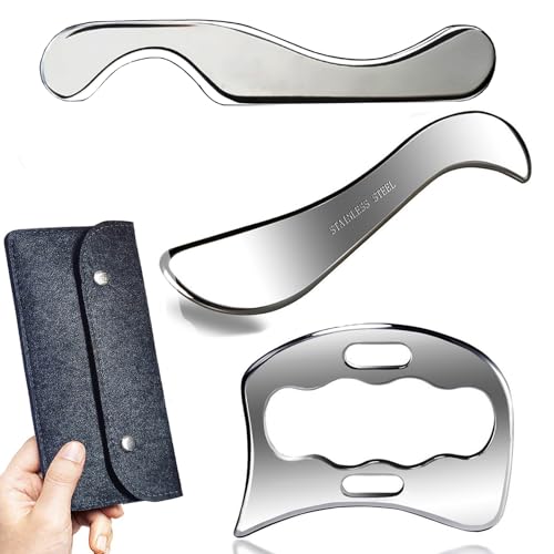 Lame de massage musculaire Gua Sha pour détendre les tissus mous