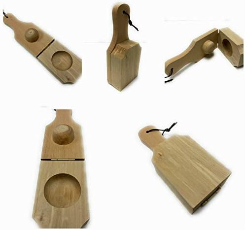 Tostonera Kitchen Cooking Tool Large Wood Plantain Stuffing Smasher #RP099