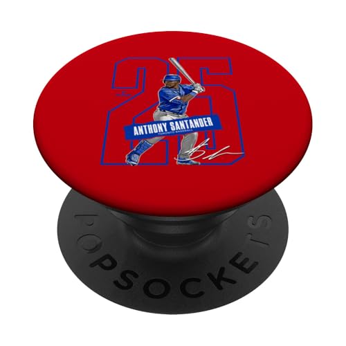 Anthony Santander | Jugadores de béisbol de Toronto | MLBANT302N PopSockets PopGrip Adhesivo