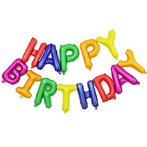 堂品 誕生日 飾り バルーン HAPPY BIRTHDAY ハッピー バースデー 風船 文字 サプライズ 男の子 女の子 飾り付け シルバー