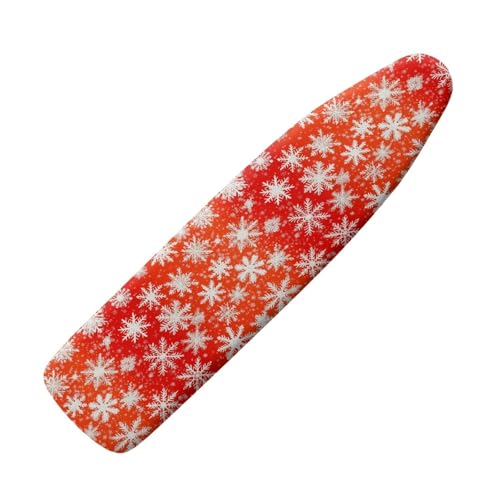 Funda Tabla de Planchar 120x40 Ajustable Patrón De Navidad Diseño Práctico con Acolchado- para Refleja El Vapor sobre La Ropa, Duradera Y Fácil de Cambiar