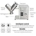 QIANG 2L/5L/8L V-Type Dry Powder Mixer Machine,304 Stainless Steel Laboratory Powder & Granule Blender,Variable Speed & Timer,for Food,Grain,Pigment,Teaching Labs,Industrial Mixing 5L
