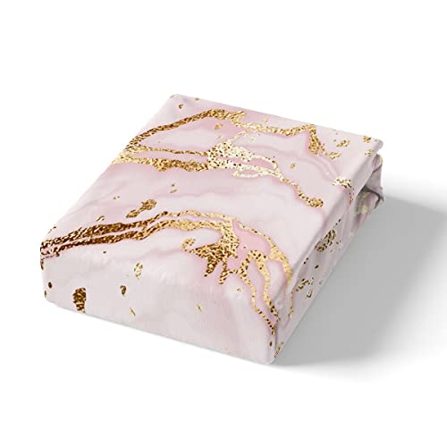 Housse de couette paillettes dorées lit simple polyester doux 2 pièces - 6