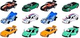 Majorette   Voiture Jouet Porsche (1 Voiture) avec Carte à Collectionner – Premium Miniature (Jeu de 6 Assortis, Choix aléatoire), 7,5 cm, pour Les Enfants à partir de 3 Ans (Lot de 2)