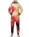 Produktbild FEOYA Herren Overall Lang Schlafanzug Winter Pyjama Jumpsuit Herren Onesie Kostüm Karneval Jumpsuit Herren Jogger Kapuzenpullover Onepiece L