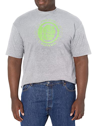 T-shirt Hulk Marvel résout le problème des hauts trop courts pour homme grand L