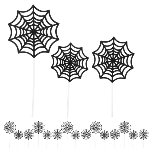 Toile d'araignée en papier pour réussir vos cupcakes d'Halloween facilement
