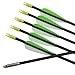 Fiberglass Practice Arrows Archery 28 Inch Target Shooting Safety Recurve Bows Suitable for Youth Children Woman Beginner 12 PCS