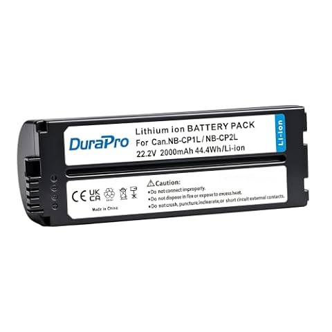 DuraPro Bateria 2000 mAh NB-CP2L NB CP2L do drukarek fotograficznych Canon NB-CP1L CP2L Canon SELPHY CP800, CP900, CP910, CP1200, CP100, CP1300
