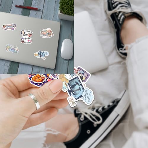 Pegatinas de K-Drama impermeables para personalizar termos y laptops 8