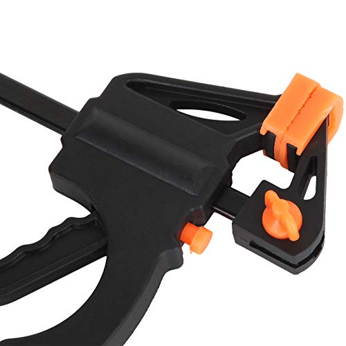 8 Pack 4 Inch Wood Clamps Grip Clamps, One-Hand Clamp/Spreader, 4" Wood Clamps Wood Working Tools #TOP3