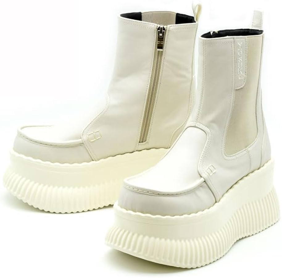 Amazon | [ヨースケ YOSUKE］サイドゴアブーツ 厚底ブーツ スニーカー