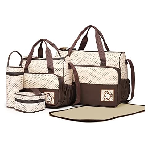 Miss Lulu 5pcs Multifunctional Baby Bag Set Cover