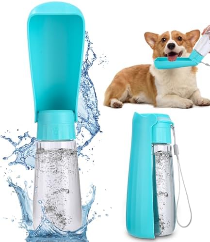Botella de Agua para Mascotas plegable 550ml