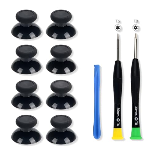 BCHMN Thumbsticks Ersatz und Reparatur Werkzeuge Kit Analog Stick Joystick für Xbox Series X/S, Xbox One, Xbox One X/S/Elite Controller Zubehör