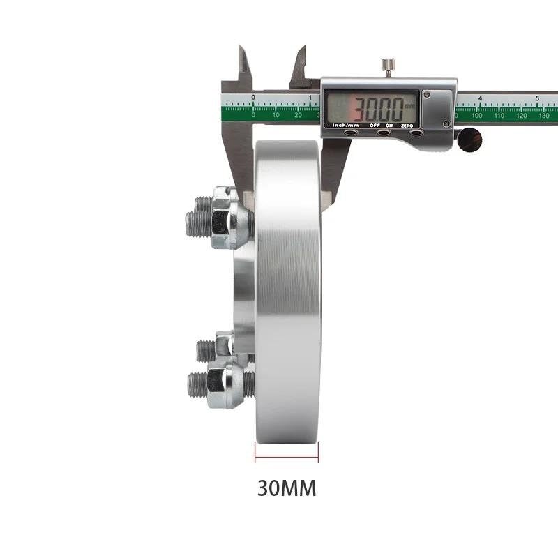 Entretoises roue Cadillac 5x115 aluminium forge 30mm adaptateur auto - 2