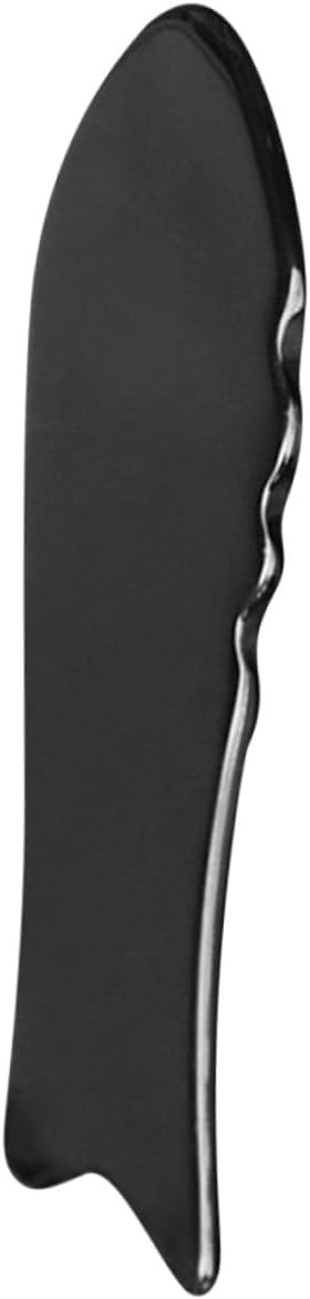 1Pc Fish Shaped Horn Gua Tool for Body Massage Ergonomic Scraping Board for Relief Smooth Surface Design Durable Massage Tool for Face Body Care