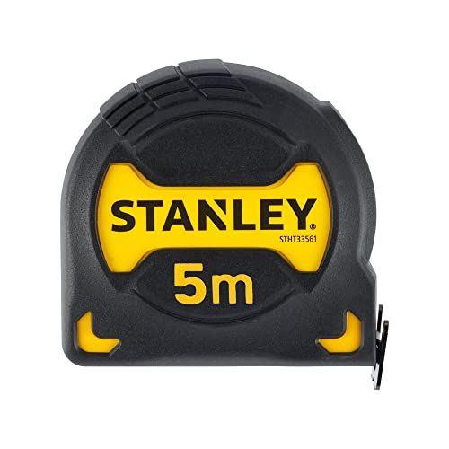 Stanley STHT0-33561 Flexómetro 5m x 28mm, negro y amarillo, 5 metros