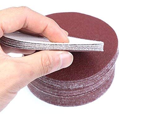 30pcs / Lot 125mm 5 Pouces Grit 800 1000 1200 1500 2000 3000 Disques De Ponçage Hook Loop Sandpaper Round Sandpaper Disk Sand Sheet Brand- CAIMEI