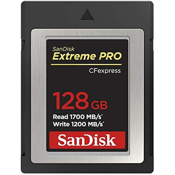 Sandisk Extreme Pro SDCFE-128G-GN4NN Karta Pamięci Czarny 128 GB