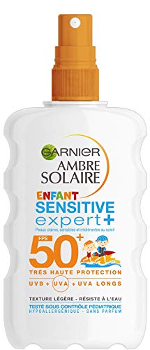 Garnier Ambre Solaire Sensitive Expert+ Enfant Spray Protecteur FPS 50+ 200 ml