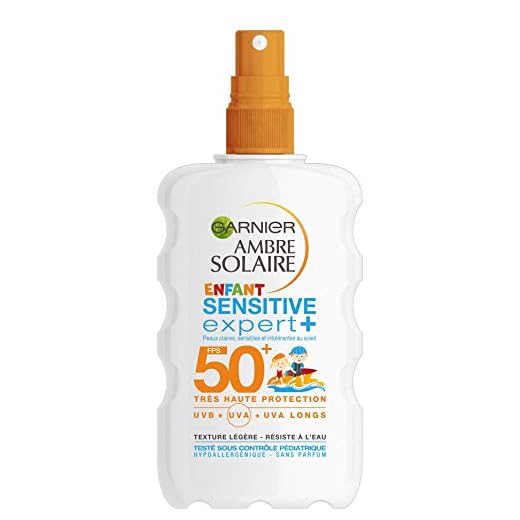 Garnier Ambre Solaire Sensitive Expert+ Enfant Spray Protecteur FPS 50+ 200 ml