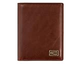 Die Geldbörse hat folgende Abmessungen: Breite 9.5 cm, Höhe 12.5 cm,Tiefe 2 cm