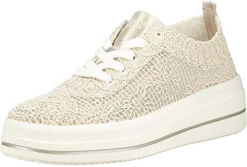 Baskets D1C14 Remonte femme en cuir premium avec semelle confort amortissante