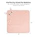 Konssy 2-Pack Muslin Baby Hooded Towels, 100% Cotton, Soft and Absorbent Baby Bath Towels for Newborn, Infant & Toddler with Animal Hooded Design(Bunny & Deer)