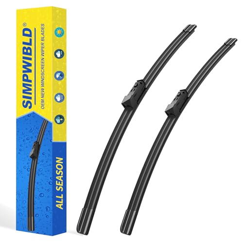2 Factory Wiper Blades Replacement For 2017-2021 Mazda CX-5/CX-9 Original Equipment Windshield Wiper Blades Set 24"+18" (Set of 2) Top Lock