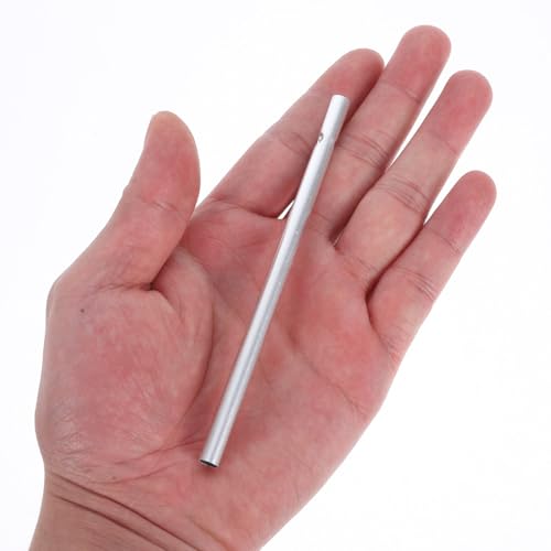 EXCEART Klangstäbe Für Windspiel Windspiel Wind Chime Rohr S?TZE von Verschiedenen L?ngen Silber Produktion Kit Geeignet für Home Garten Outdoor Ornamente 30 Pcs Windspiele Für Draußen Glockenspiele