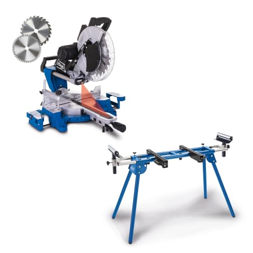 Scheppach Kappsäge HM140L Kapp-Zugsäge Gehrungssäge mit Laser...