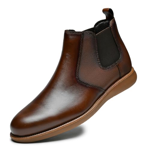 Arkbird Men's Brown Oxford Dress Boots3