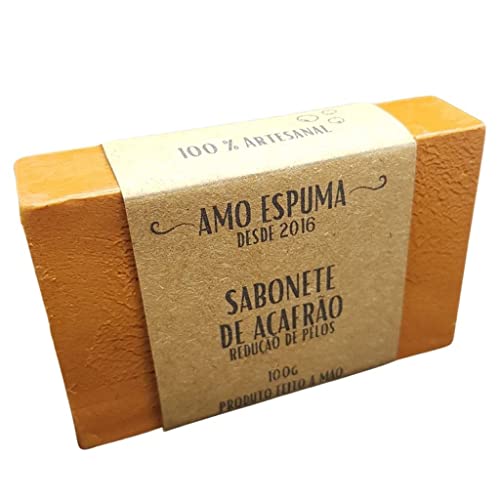Sabonete de Açafrão Curcuma Amo Espuma