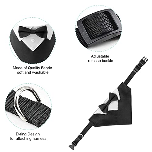 HACRAHO-Formales-Hunde-Smoking-Bandana-1-STUCK-Hund-Tuxedo-Baumwolle-Bandana-Hundehalsband-Mit-Fliege-Und-Krawatte-Fur-Grose-Und-Ubergrose-Hunde-L | Dealmeister.io Alt tag für bilder post titel