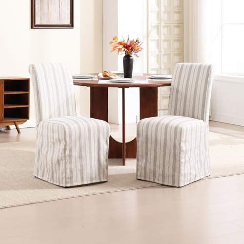 DM Furniture Linen Dining Chair