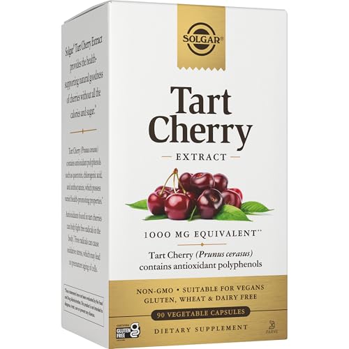 Solgar Tart Cherry 1000 Mg 90 Capsules