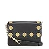 Michael Kors Black Rivington Stud Natalie Small Chain Cross-body Bag