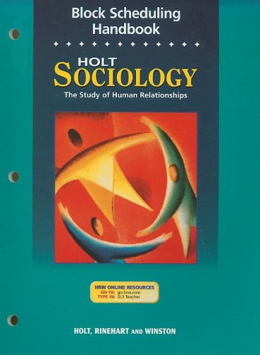 Amazon | Sociology, Grades 9-12 the Study of Human Relationships Block ...