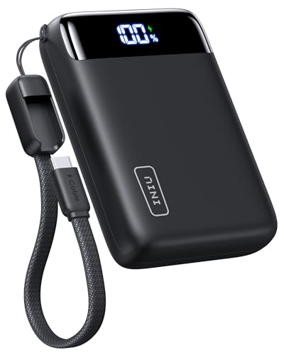 INIU Portable Charger, Smallest 22.5W 20000mAh USB C in &
