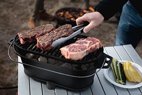 Camp Chef Cast Iron Charcoal Grill #TOP4