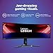 Lenovo Legion R45w-30 Gaming Monitor, 44.5” 32:9 Curved, DualQHD Resolution, 170Hz Refresh, 1ms MPRT, AMD FreeSync Premium Pro, HDR400, KVM, USB-C, RJ45, Lift/Tilt/Swivel Stand, 450 nits, Black