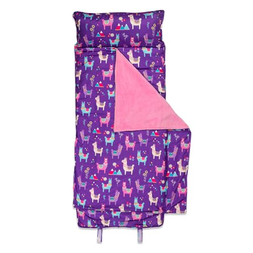 Image of Stephen Joseph, Toddler All Over Print Nap Mat with Soft Blanket and Removable Pillow for Boys & Girls, Kids Sleeping Bag for Elementary, Daycare, Preschool with Carry Handle