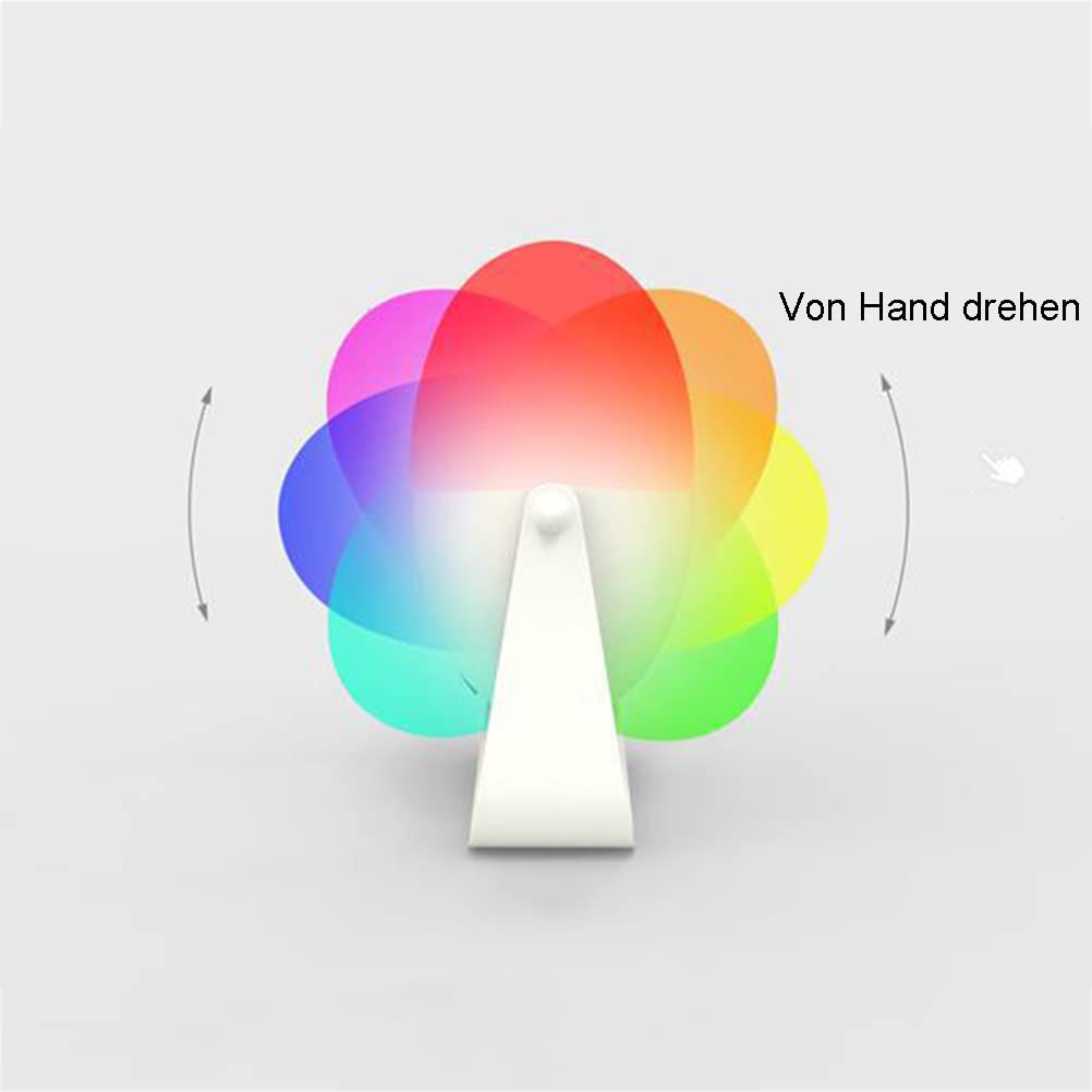 Luce notturna a LED per bambini Con maniglia, luce notturna Dimmerabile Protezione per gli occhi del bambino Luce per l'allattamento Lampada da comodino Luce notturna a uovo ricaricabile USB