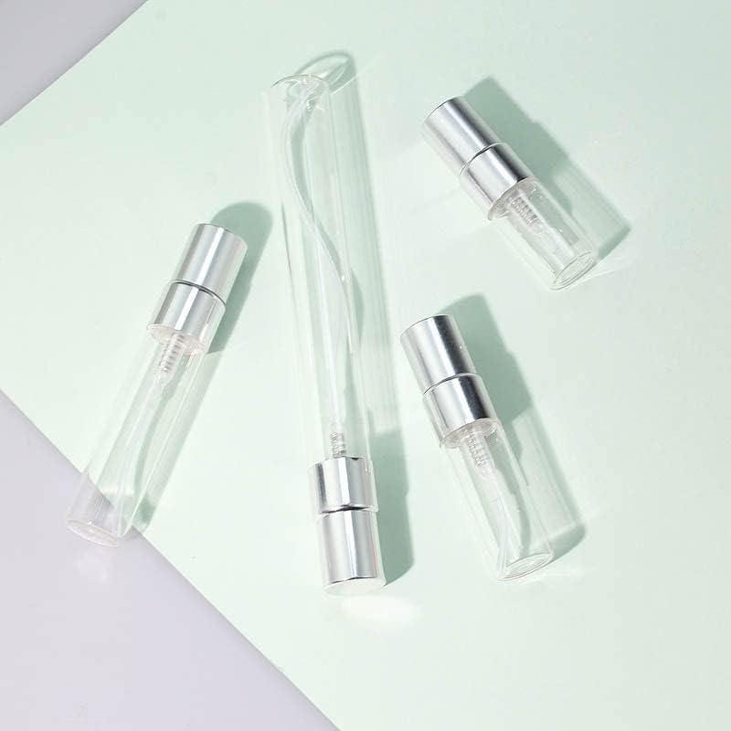 Miniatura 3 de Mini atomizador recargable transparente de 0.2 fl oz, botella de perfume de viaje, botella vacía hidratante para fiesta, herramienta de maquillaje