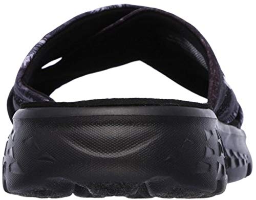 Skechers On The Go 400 Tropical Womens Slide Sandals Black 7