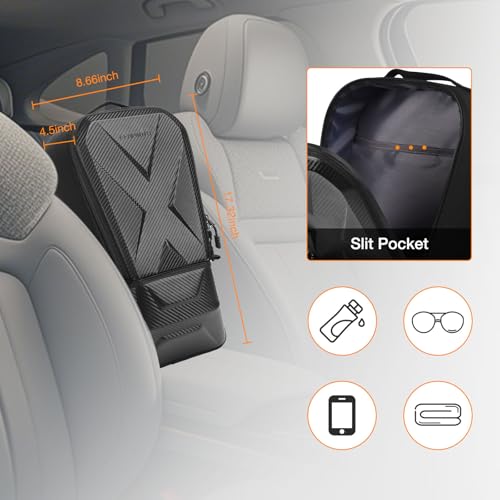 Leopauto Bolsa de armazenamento UTV Center com revestimento de EVA compatível com Can Am Maverick X3